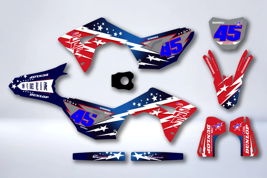 Kit déco HONDA CRF 250 RX / 450 RX 2021-2024 WYRNIS