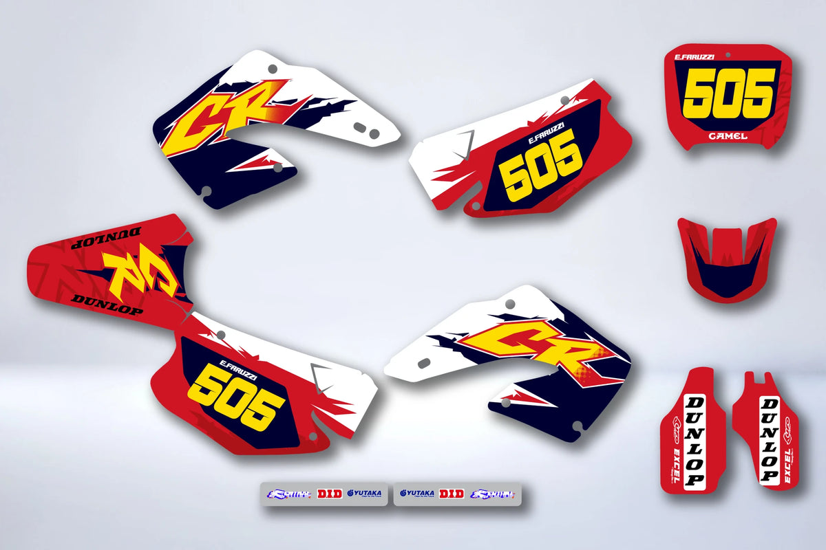 Kit Déco HONDA CR 125-250 2000-2001 - ZYNMAX