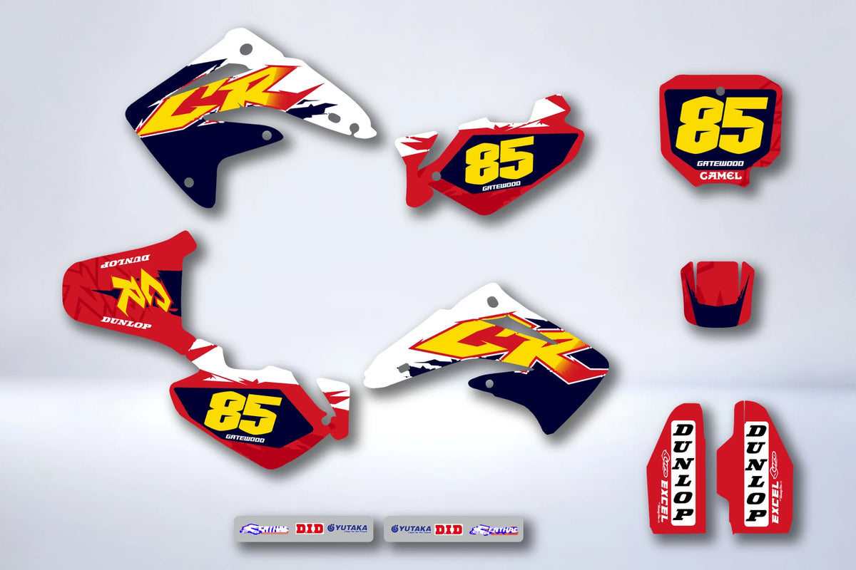 Kit grafiche HONDA CR 85 2003-2014 - FYRKOR