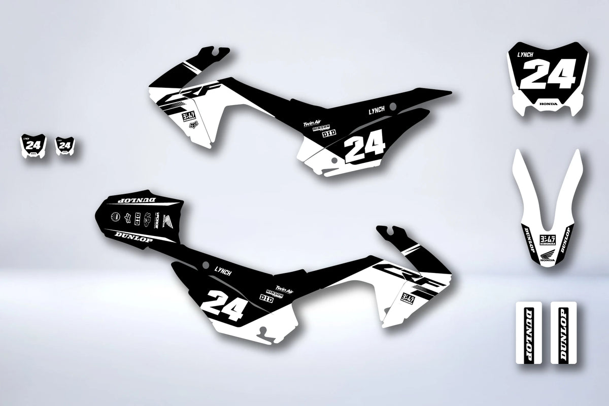 Kit grafiche HONDA CRF 110 F 2013-2018 - GORQUOR