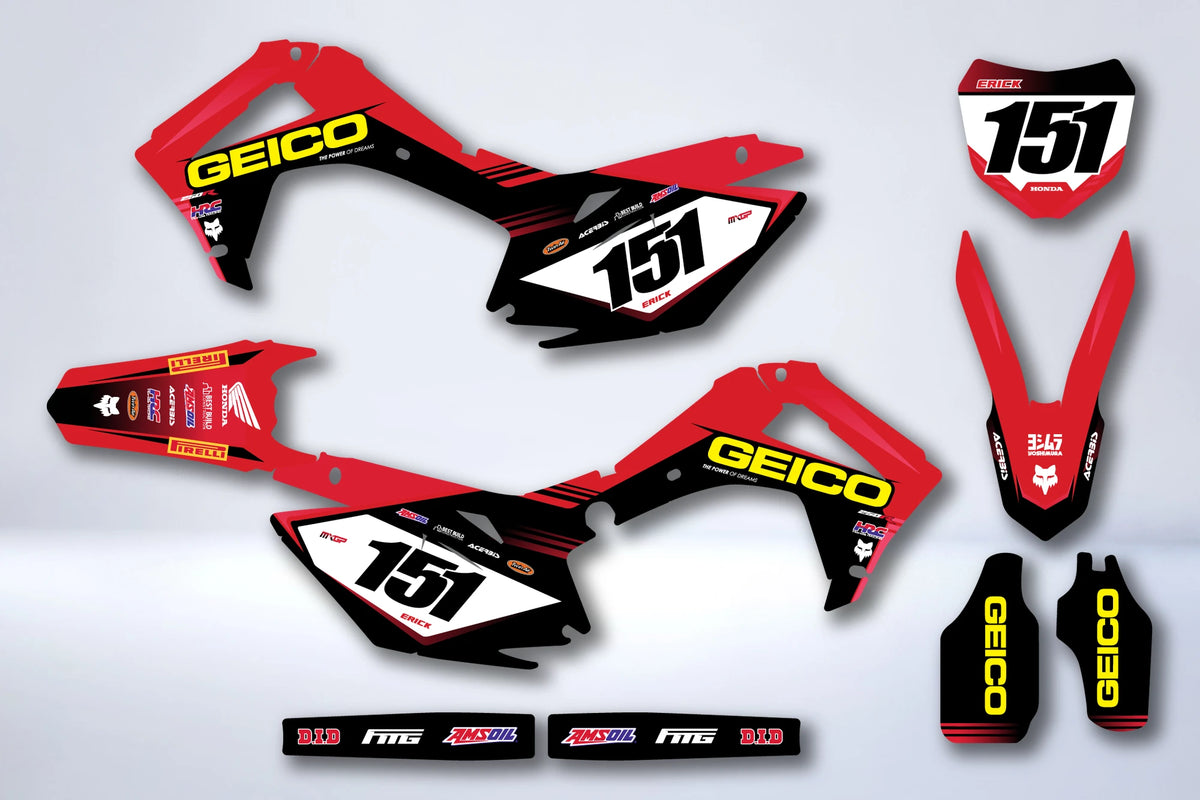 Graphics kit HONDA CRF 250-450 2013-2016 - ZAKSYN