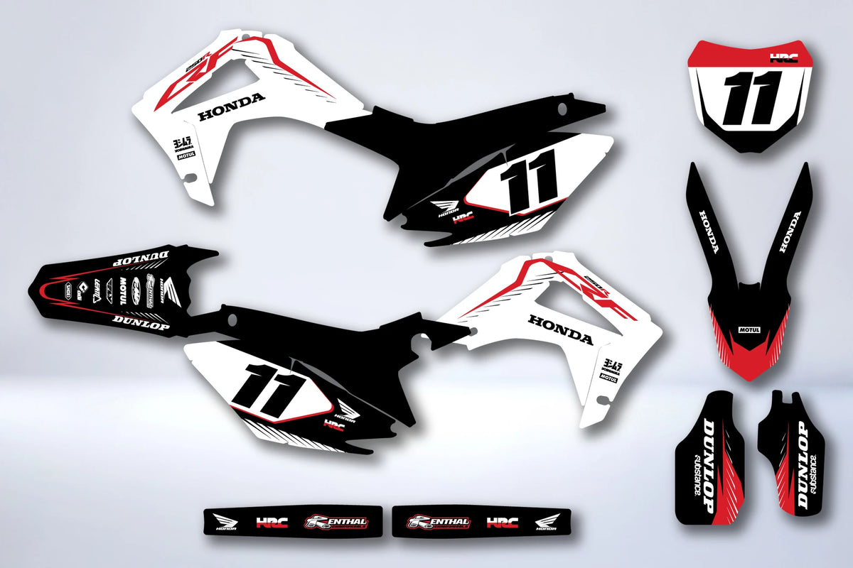 Kit de adhesivos HONDA CRF 250-450 2013-2016 - BORZEN