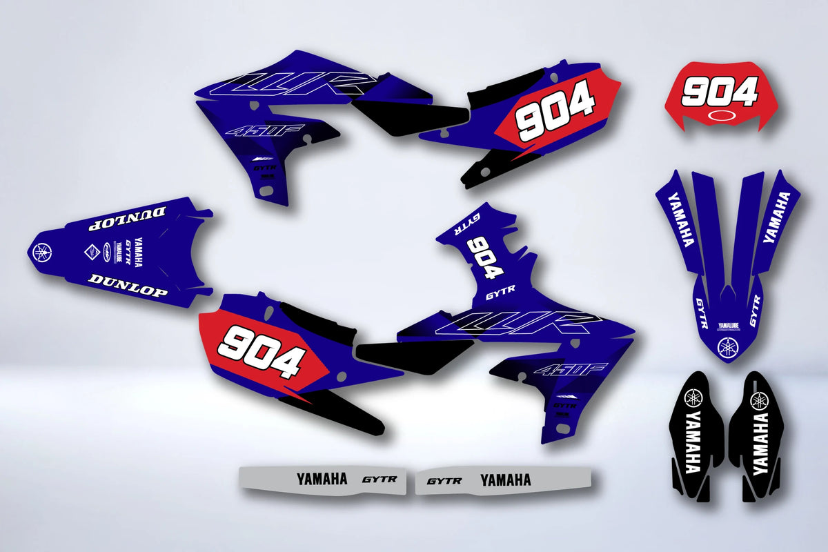 Graphics kit YAMAHA WR 250 2020-2024 & WR 450 2019-2023 - VULDAX