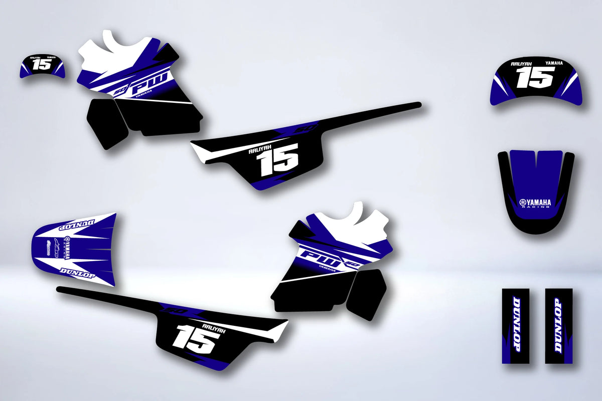 Kit de adhesivos YAMAHA PIWI PW 50 80 1990-2025 - PALVYN