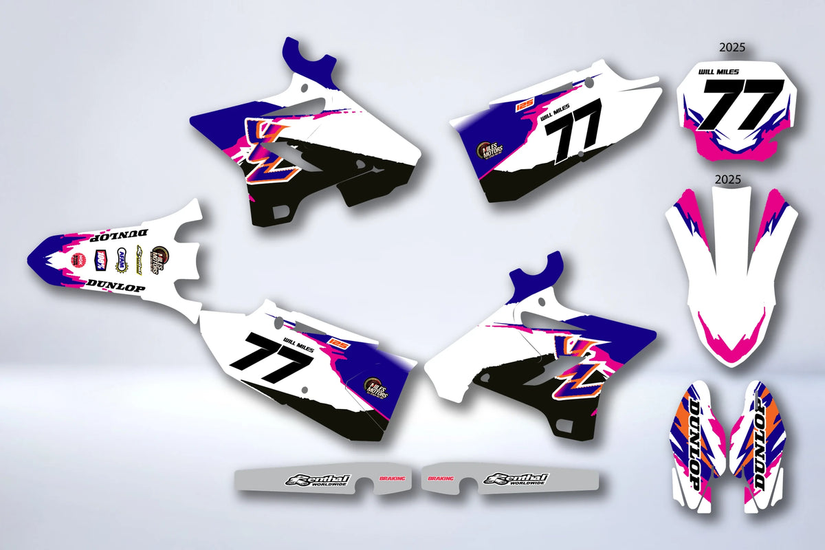 Kit Déco YAMAHA YZ 125-250 2015-2021 - DRAVAR