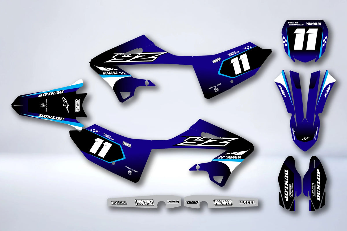 Dekor-Kit Yamaha YZ 125/250 2022-2026 - QUATHOR