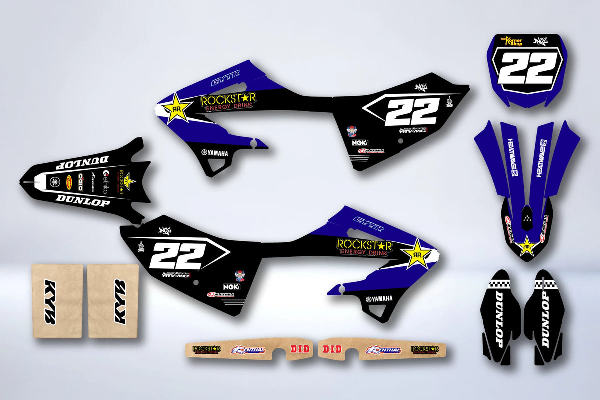 Graphics kit Yamaha YZ 125/250 2022-2026 - RAVHIX