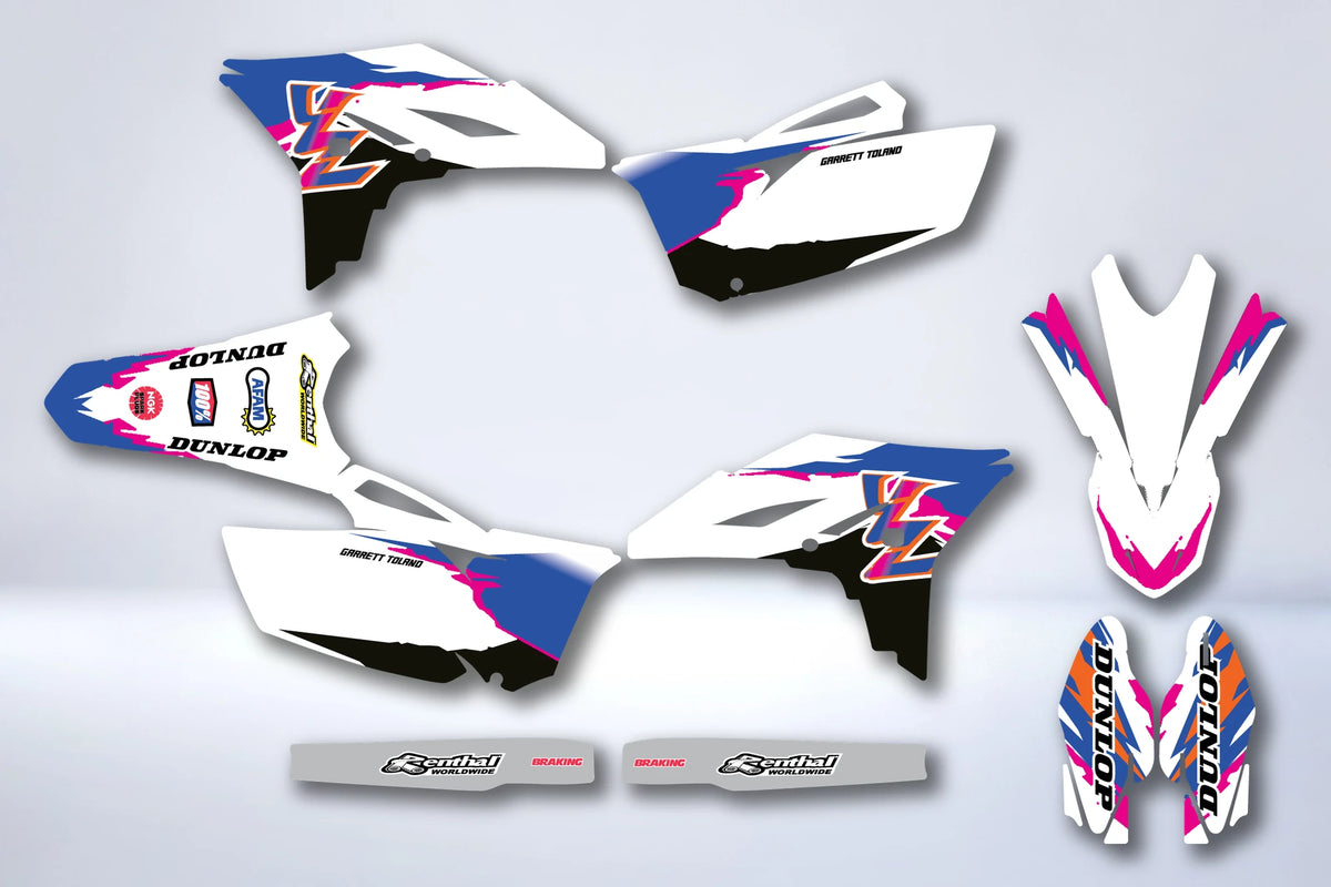 Kit Déco YAMAHA YZF 250 2010-2013 - KRYGAR
