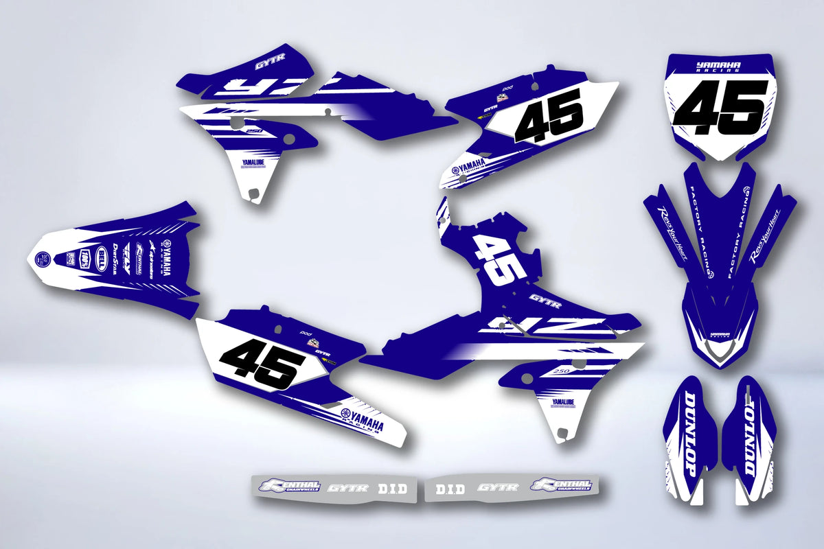 Kit grafiche YAMAHA YZF 250-450 2014-2017 - ODYXON