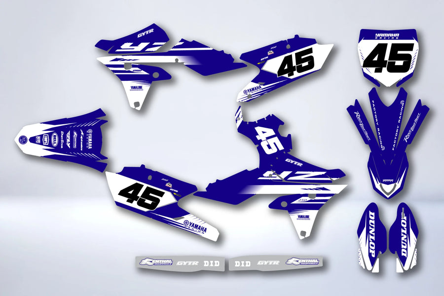 Kit déco YAMAHA YZF 250-450 2014-2017 ODYXON