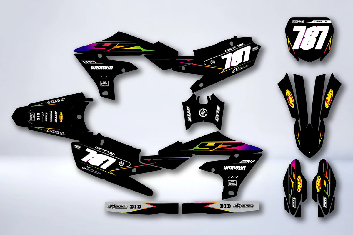 Dekor-Kit Yamaha YZF 250 ( 2019-2021 ) / 450 ( 2018-2022 ) - PYRNIS