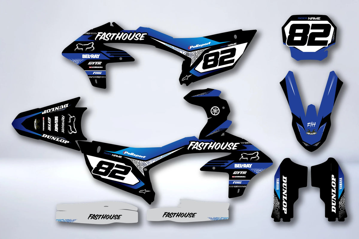 Dekor-Kit Yamaha YZF 250 2024-2025 & YZF 450 2023-2025 - IRODOR