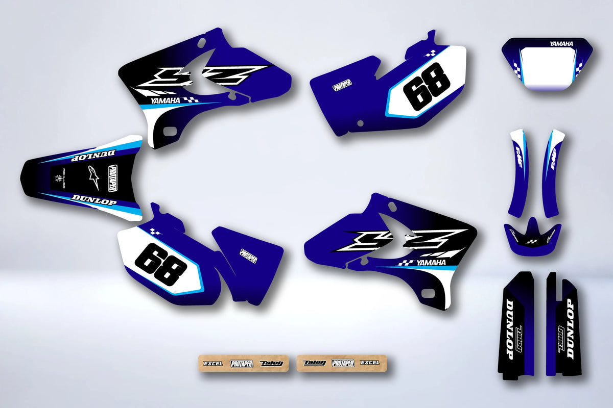 Kit autocolantes YAMAHA YZF 250-450 2003-2005 - LOKRON