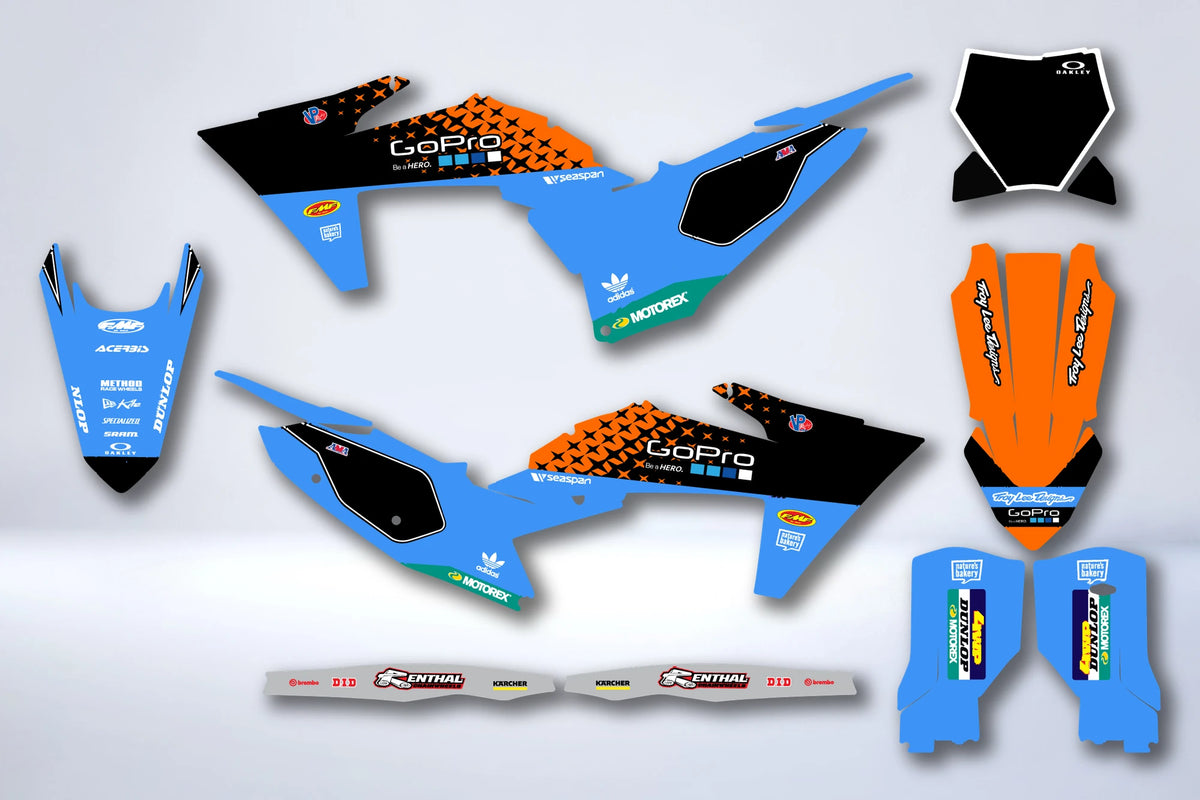 Graphics kit KTM EXC EXC-F SX SX-F 2023-2025 - PALMAX