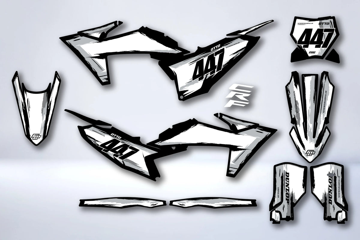 Kit autocolantes KTM EXC EXC-F SX SX-F 2023-2025 - JAXTRIX