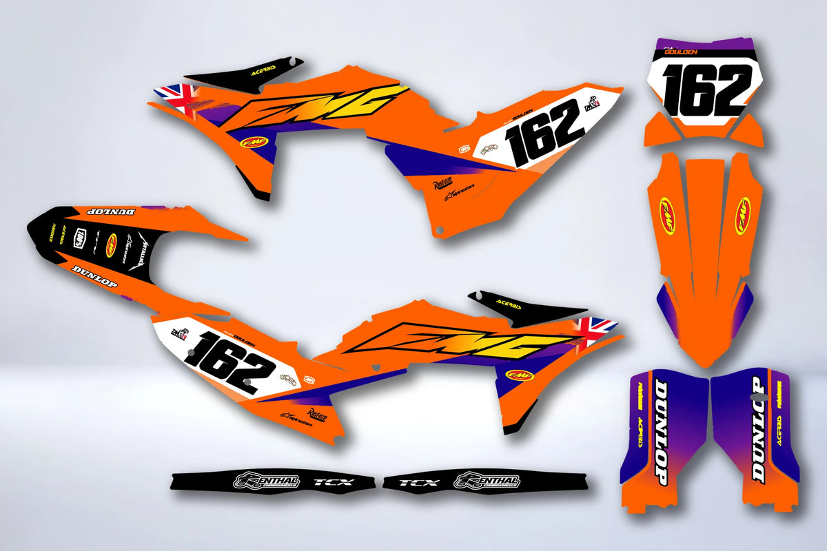 Kit Déco KTM EXC EXC-F SX SX-F 2025-2026 - VISDOR