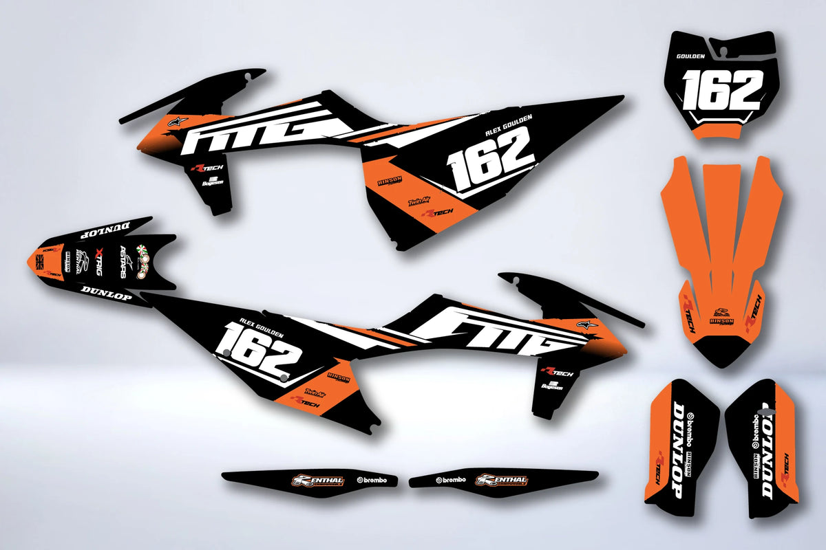 Kit Déco KTM EXC EXC-F SX SX-F 2019-2023 - PROGAR