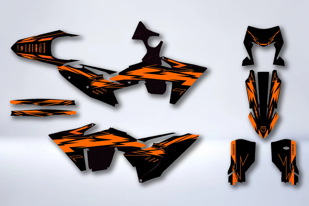 Kit Déco KTM EXC EXC-F SX SX-F 2023-2025 - JOLVOK