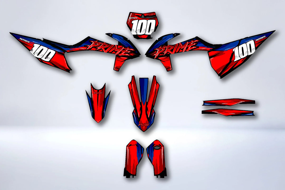 Kit grafiche KTM EXC EXC-F SX SX-F 2019-2023 - PALRIS