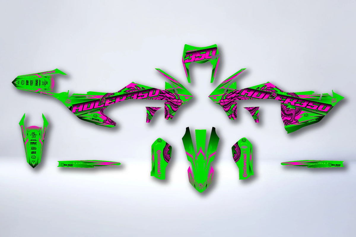 Kit de adhesivos KTM EXC EXC-F SX SX-F 2016-2019 - CALPEX