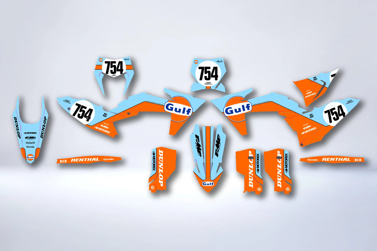 Dekor-Kit KTM EXC EXC-F SX SX-F 2023-2025 - SKOMYR