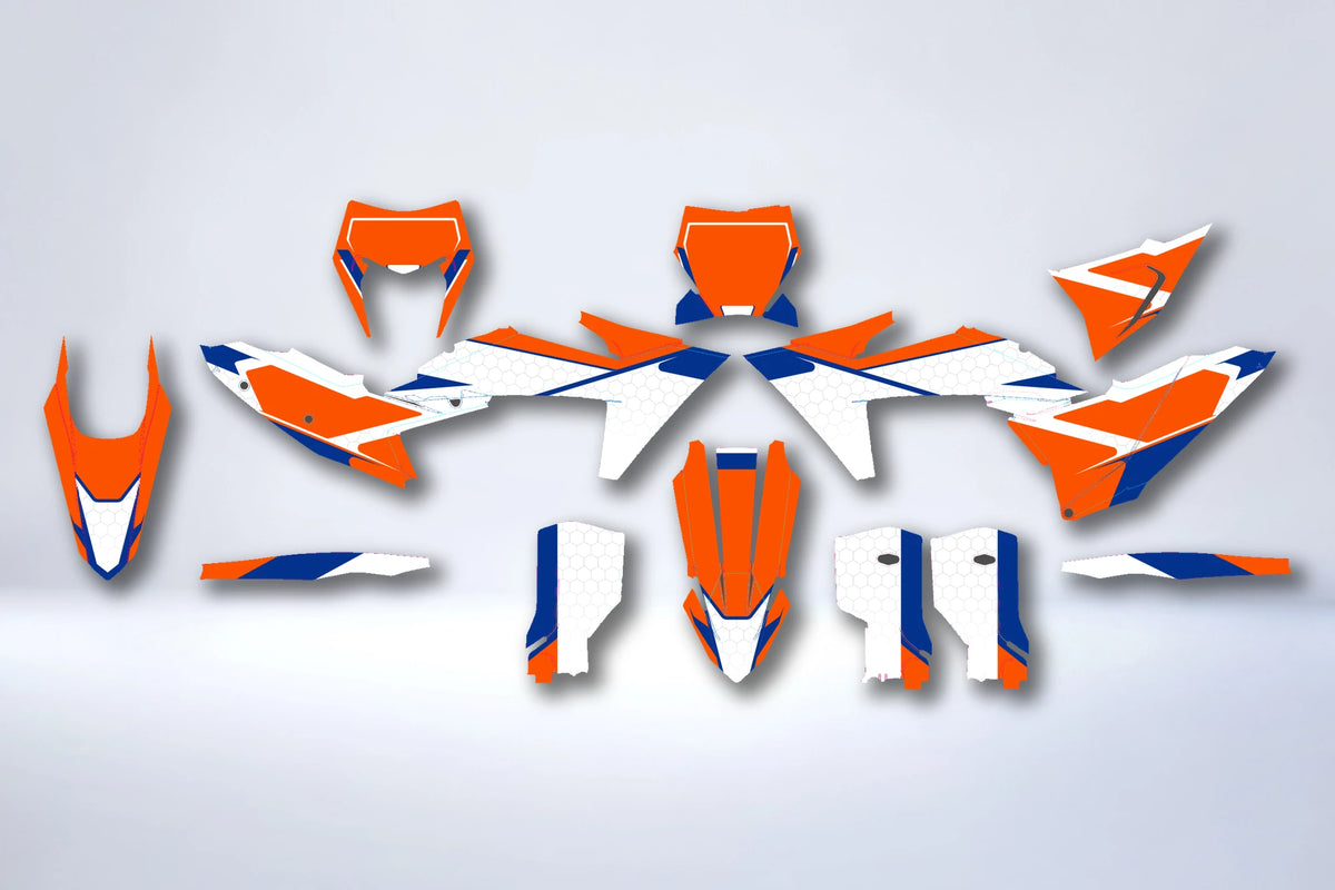 Kit Déco KTM EXC EXC-F SX SX-F 2023-2025 - TUNVAR