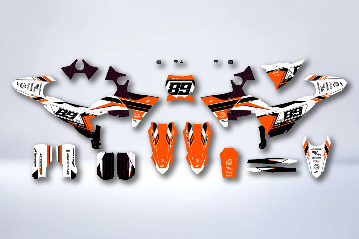 Graphics kit KTM EXC EXC-F SX SX-F 2023-2025 - IRODAX