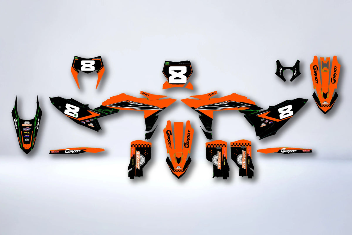 Dekor-Kit KTM EXC EXC-F SX SX-F 2025-2026 - RAZSAR