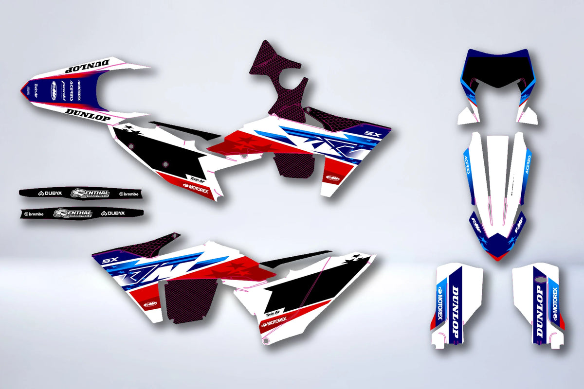 Graphics kit KTM EXC EXC-F SX SX-F 2023-2025 - MUDSYN
