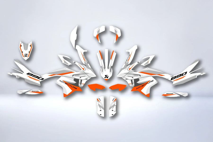 Kit déco KTM 790 / 890 ADVENTURE 2018-2025 ZYNHIX