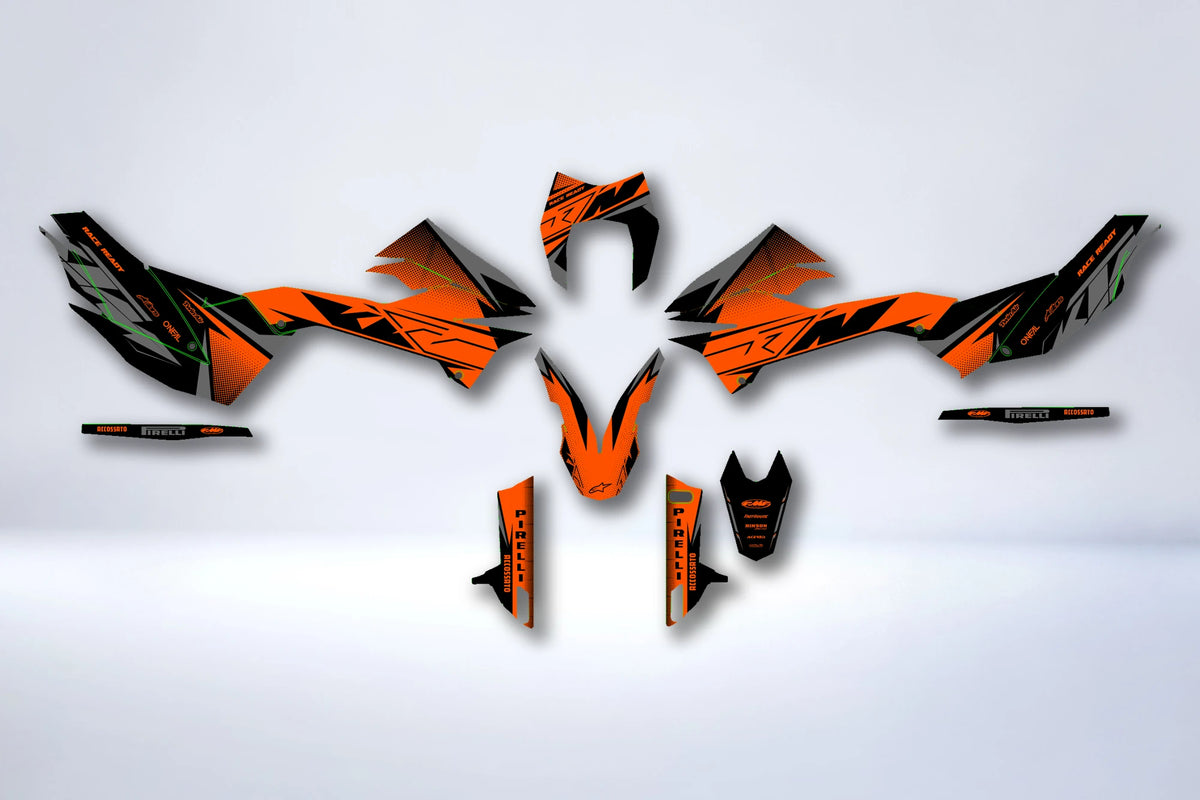 Dekor-Kit KTM 690 DUKE 2012-2019 - NYKSYN