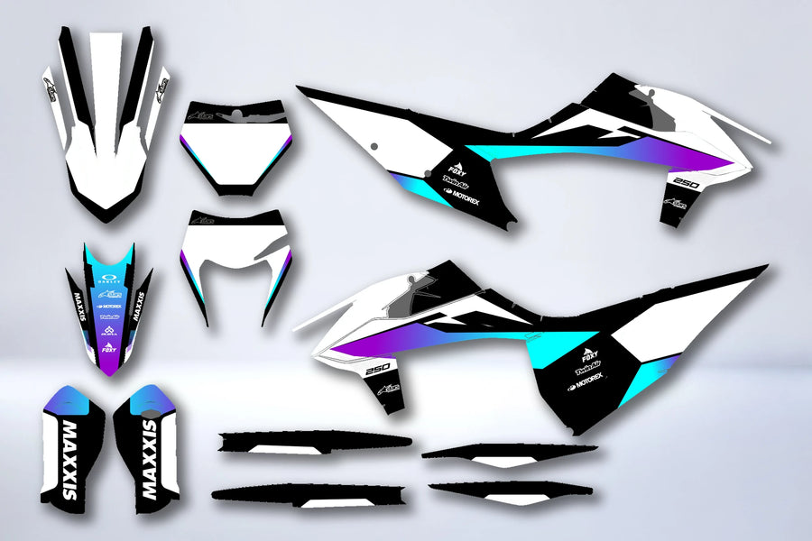 Kit déco KTM EXC EXC-F SX SX-F 2019-2023 ROKDRIX