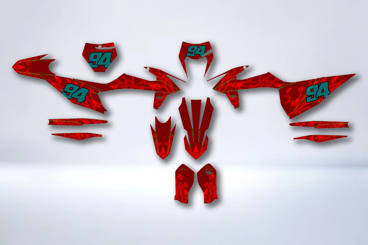 Kit Déco KTM EXC EXC-F SX SX-F 2019-2023 - XORNYX