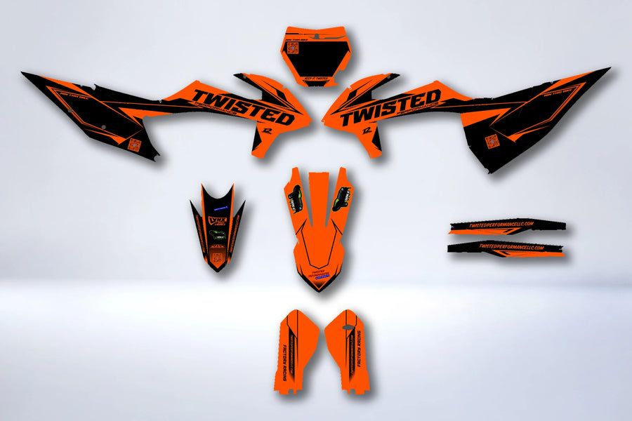Kit déco KTM EXC EXC-F SX SX-F 2019-2023 RIXSYN