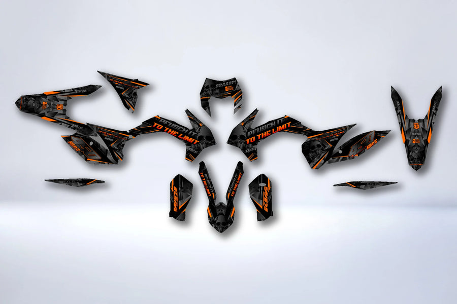 Kit déco KTM EXC EXC-F SX SX-F 2013-2016 XERKIS