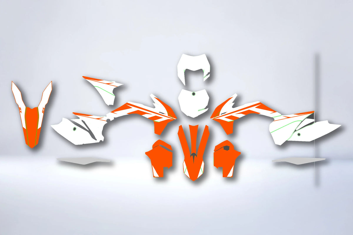 Graphics kit KTM EXC EXC-F SX SX-F 2013-2016 - LUMXIS