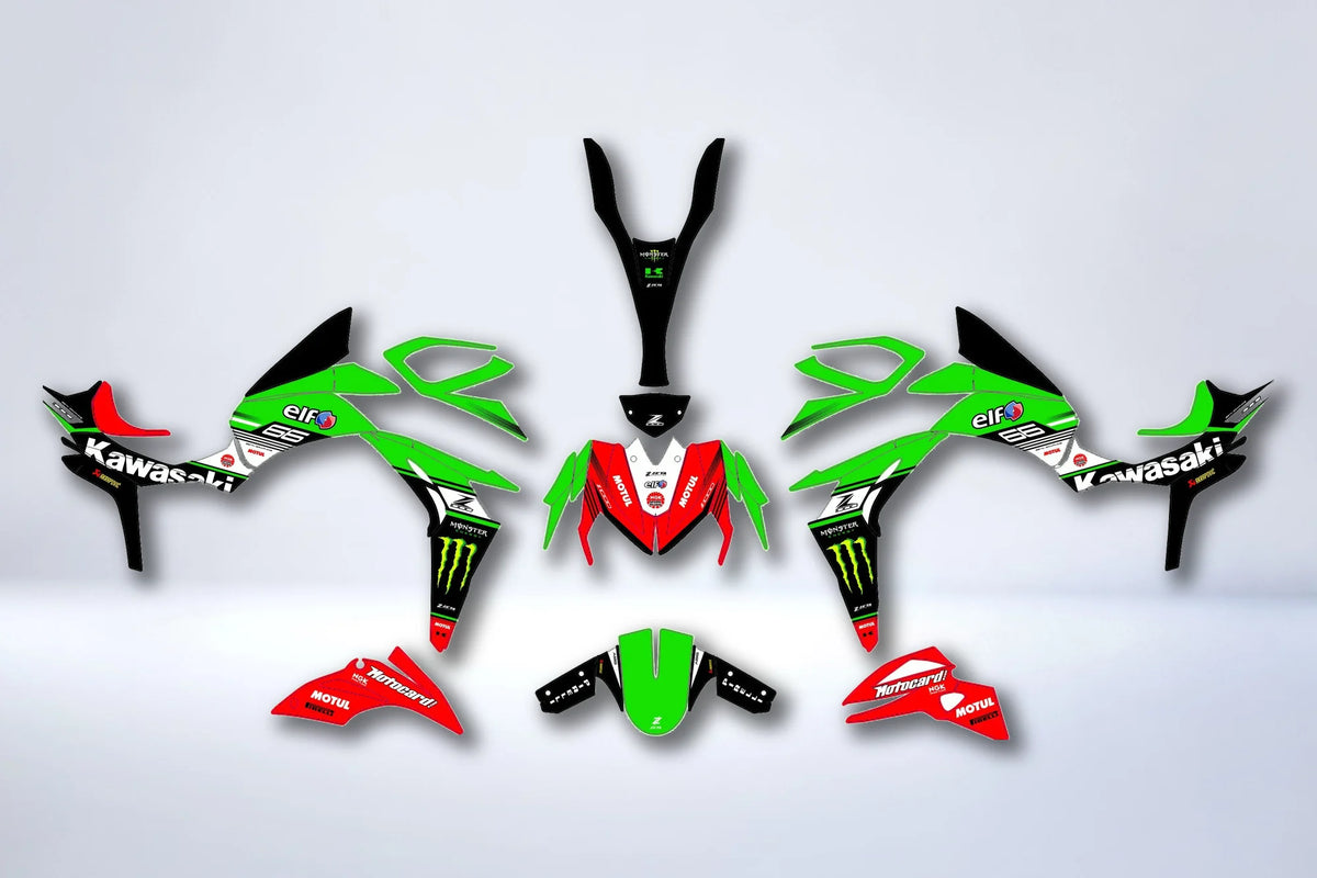 Graphics kit KAWASAKI Z1000 2014-2023 - KALYROS