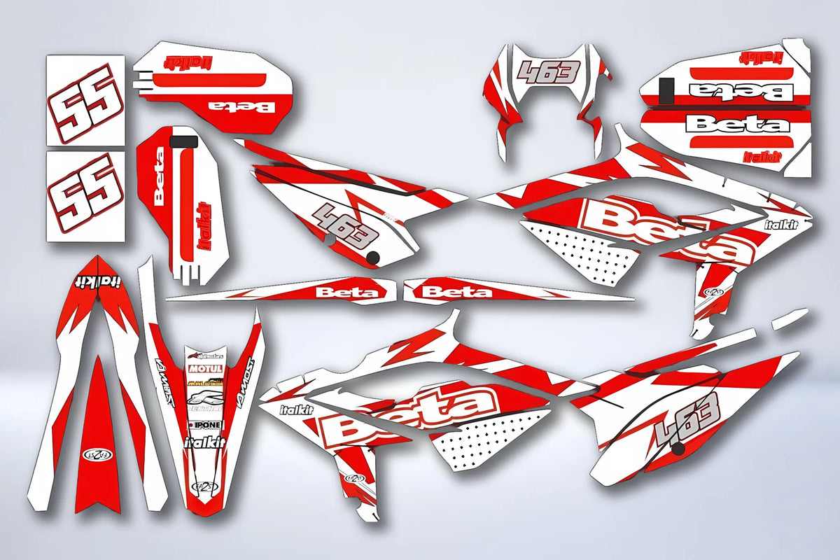Kit de adhesivos Beta 50 RR 2021-2025 - BOOST
