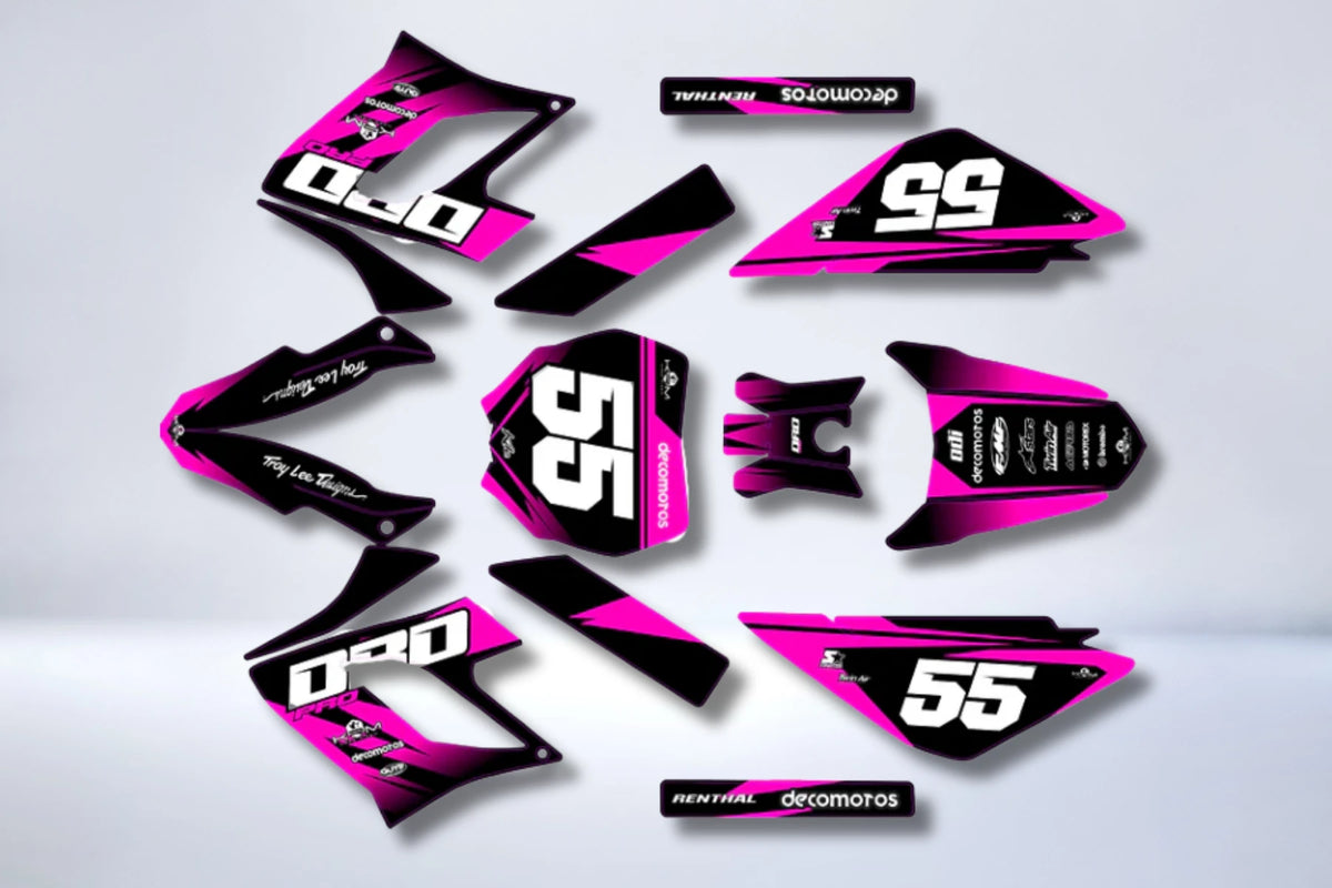 Kit Déco DERBI DRD RACING 2004-2009 - PINK