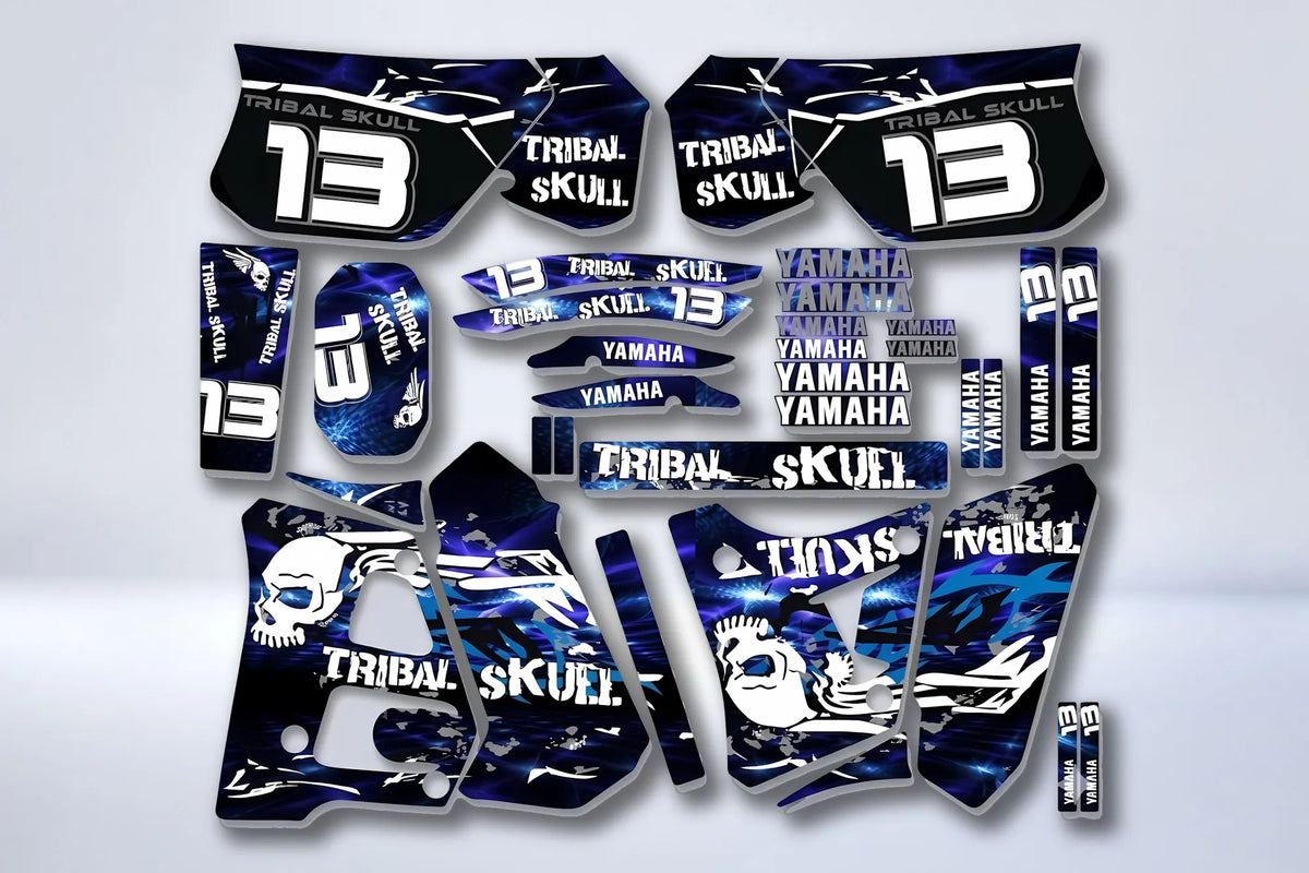 Yamaha DTR 125 1992-2003 graphics kit - TRIBALL SKUNK