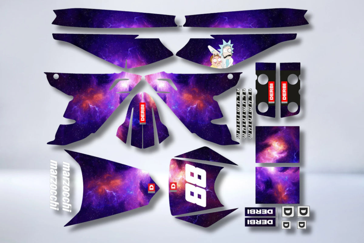 Dekor-Kit DERBI DRD EVO GALAXY