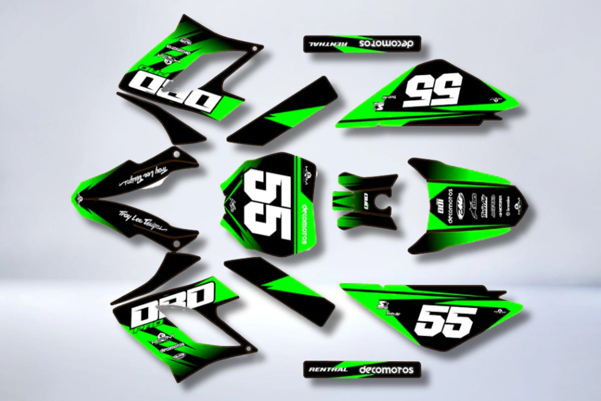 Kit Déco DERBI DRD RACING 2004-2009 - GREEN