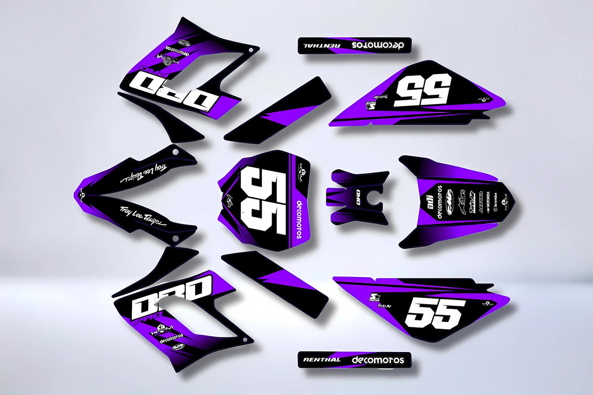 Graphics kit DERBI DRD RACING 2004-2009 - PURPLE
