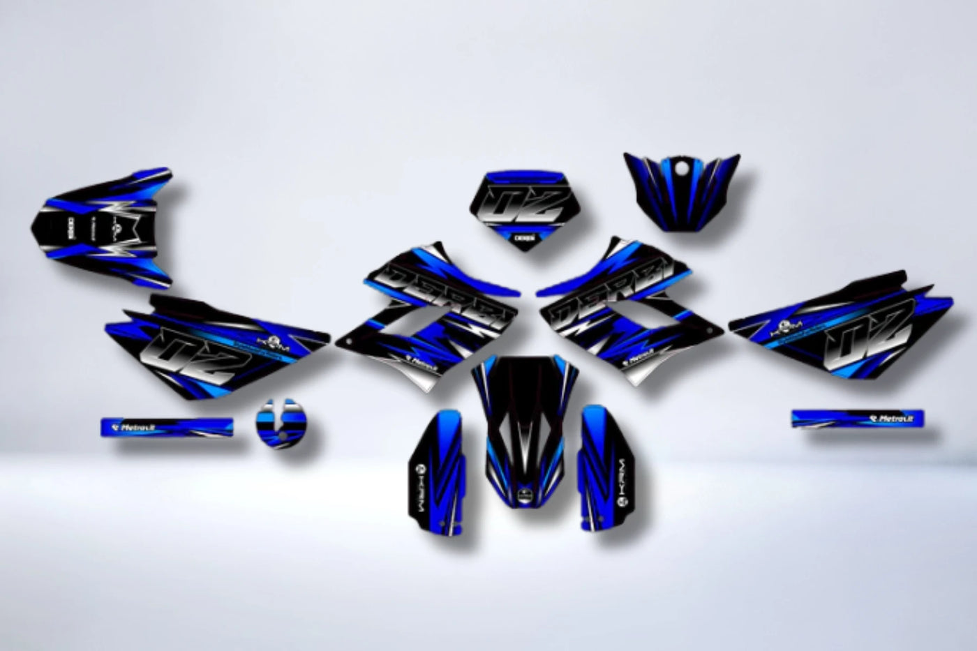 Dekor-Kit DERBI DRD RACING 2004-2009 - ZANTRIX