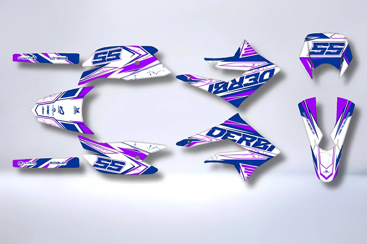 Graphics kit DERBI X-TREME / RACING 2011-2017 - THROTIX