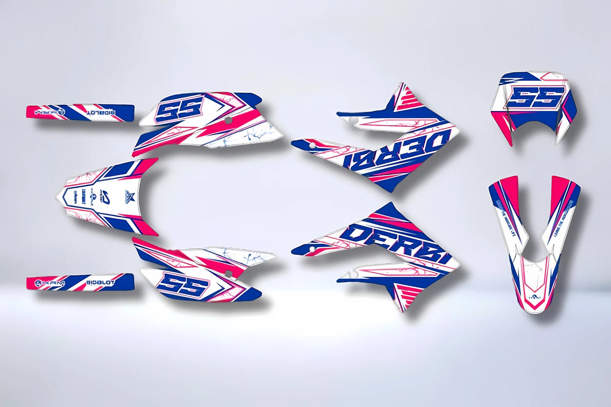 Graphics kit DERBI X-TREME / RACING 2011-2017 - VELTRIX