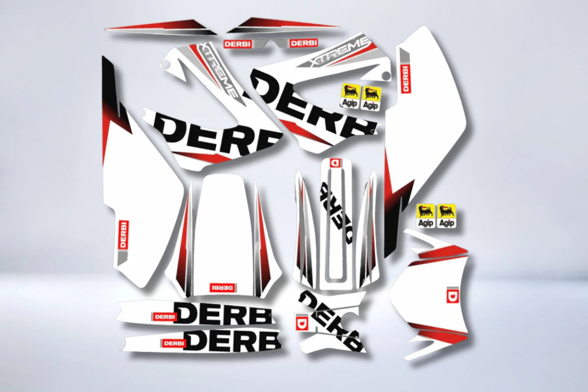 graphics kit DERBI XTREME XRACE FRONT 2011 - REPLICA