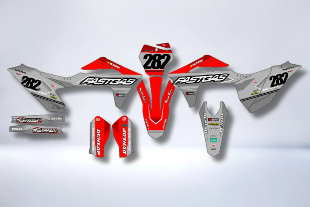 GASGAS EC / EC-F / MC / MC-F 2020-2023 graphics kit - KRYPTIX