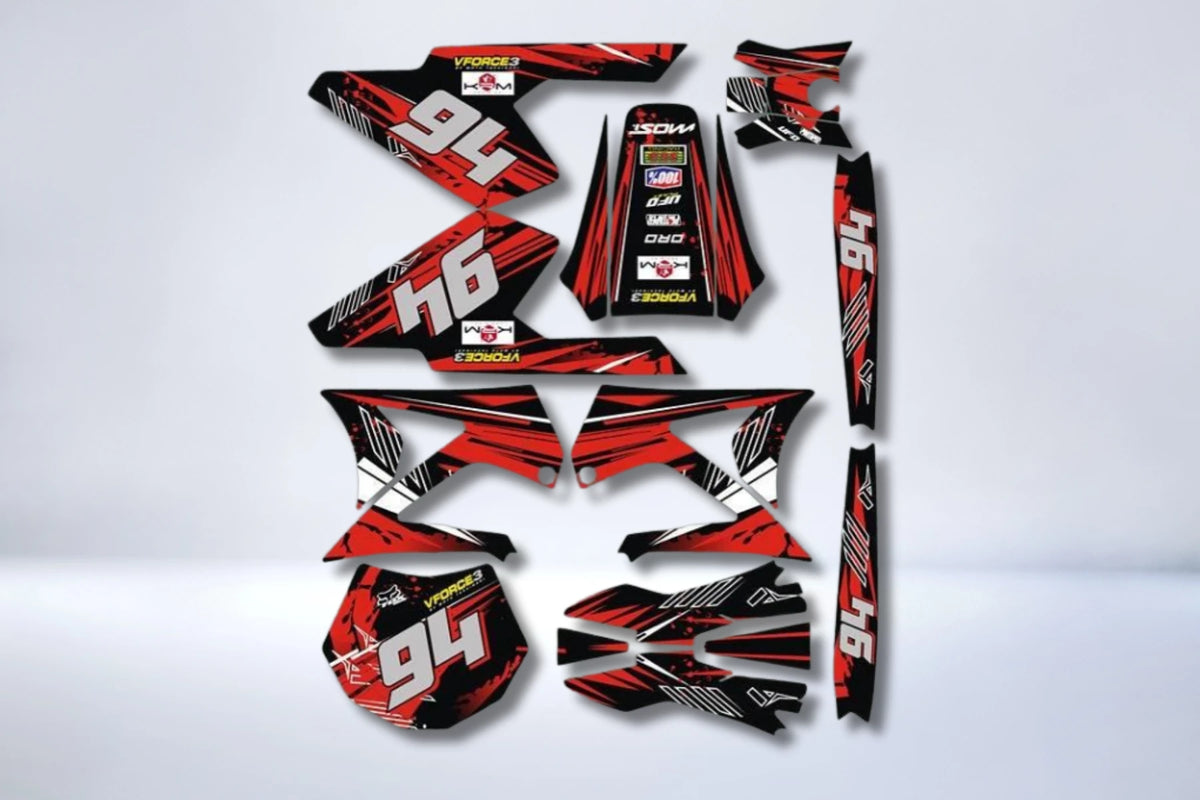 Kit Déco GILERA SMT / RCR AVANT 2011 - RED