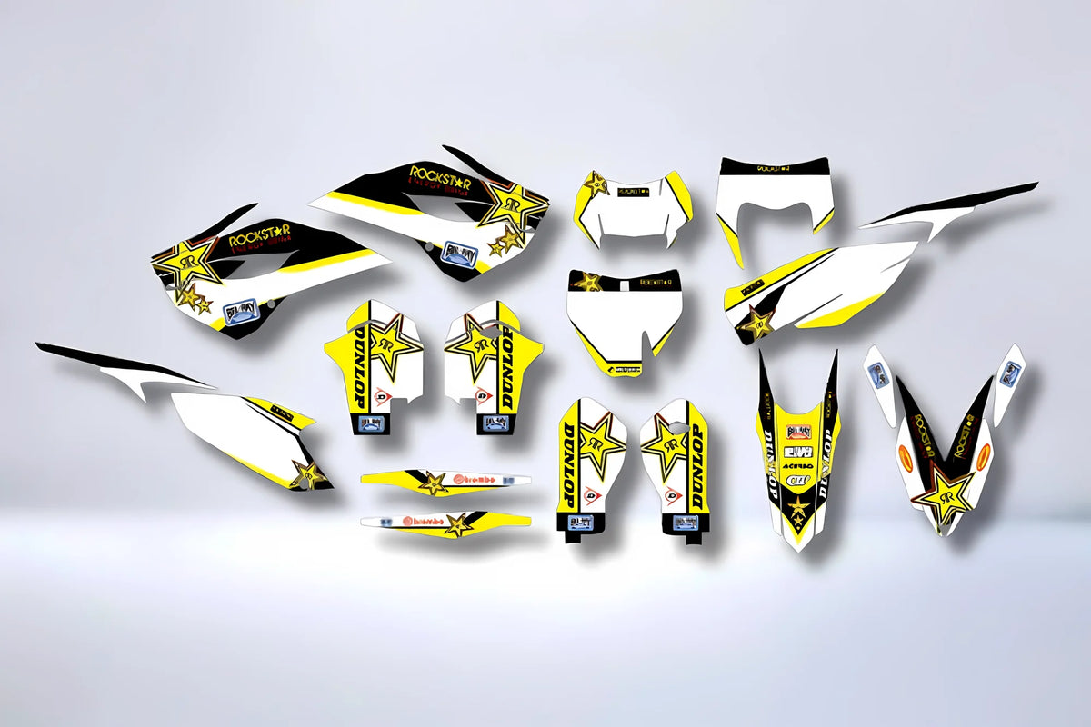 Graphics kit HUSQVARNA FE / FC / TE / TC 2014-2016 - ROCKSTAR #2